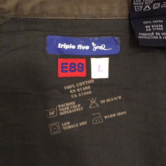 Khaki Green Utility Jacket - Picture 3 of 5